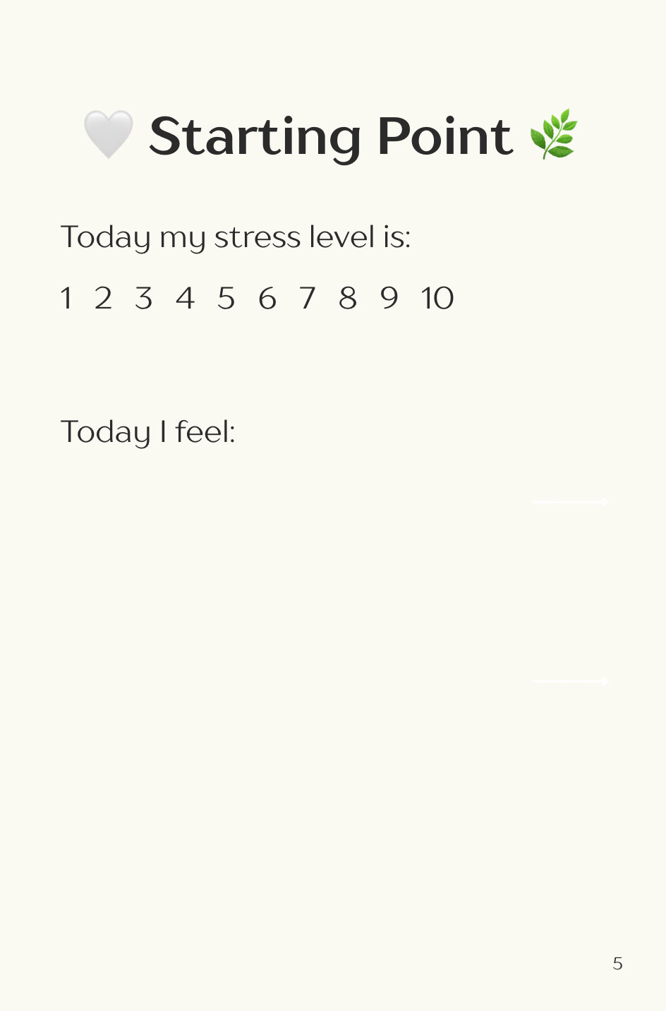 The Calm Reset Journal – 90-Day Digital Guided Journal